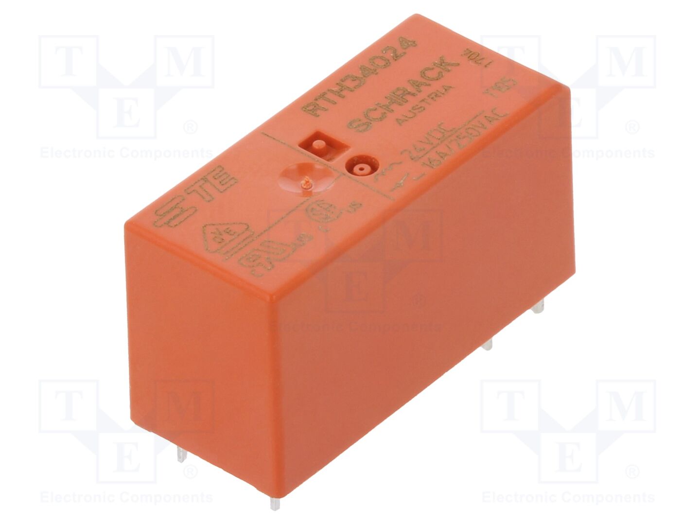 TE Connectivity RTH34024 Sähkömagneettinen rele 24VDC