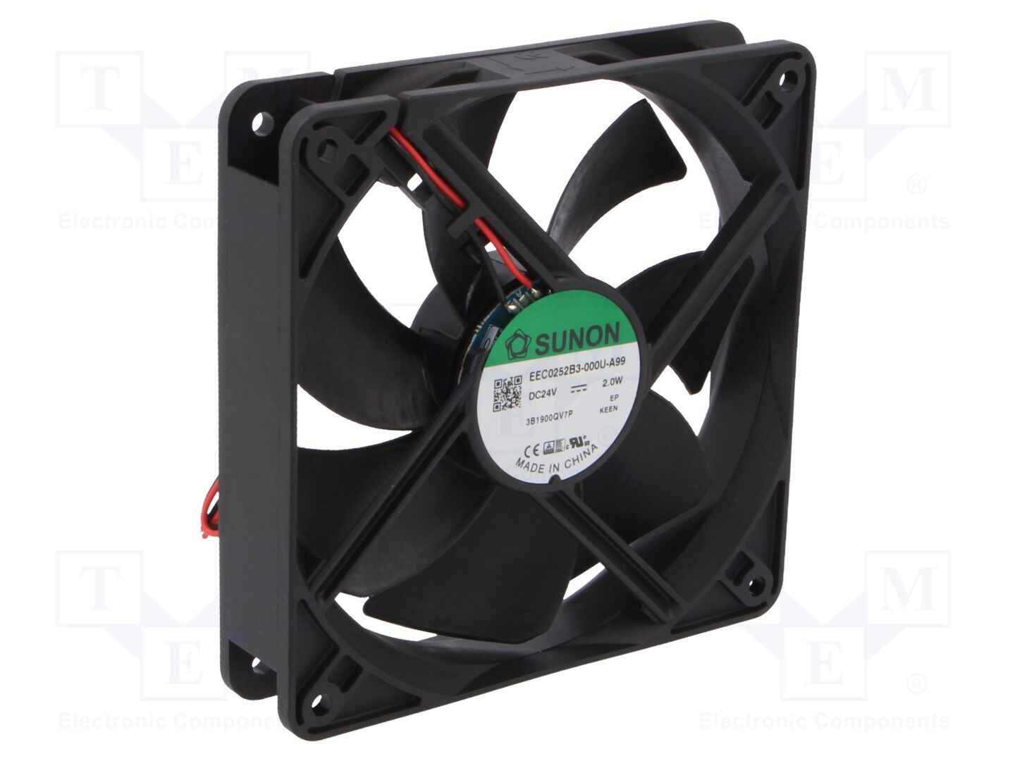 SUNON EEC0252B3-A99 Aksiaalipuhallin 24VDC, 127.42m3/h