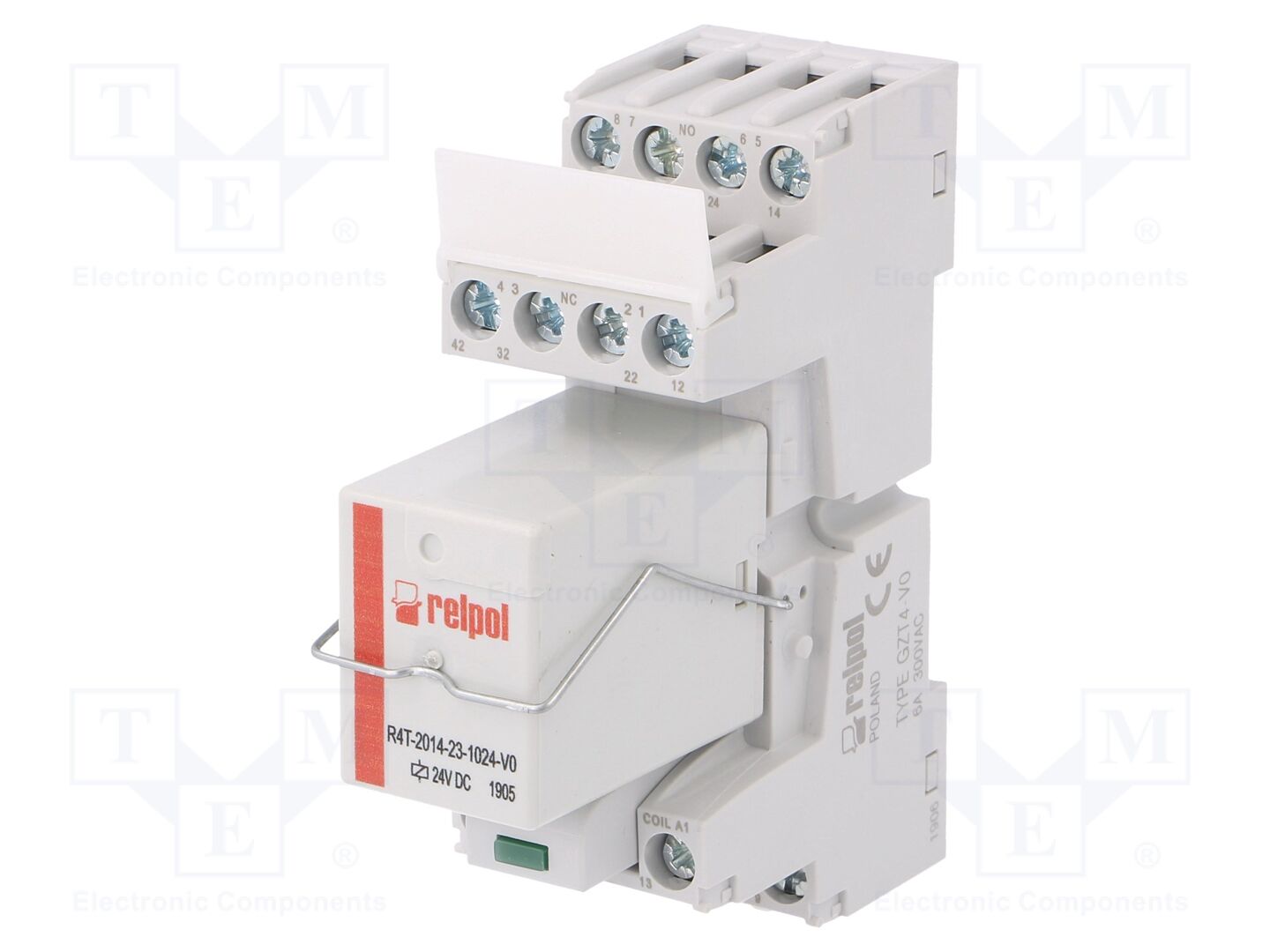 RELPOL PIR4T-024DC-M41G-V0 Rele 24VDC