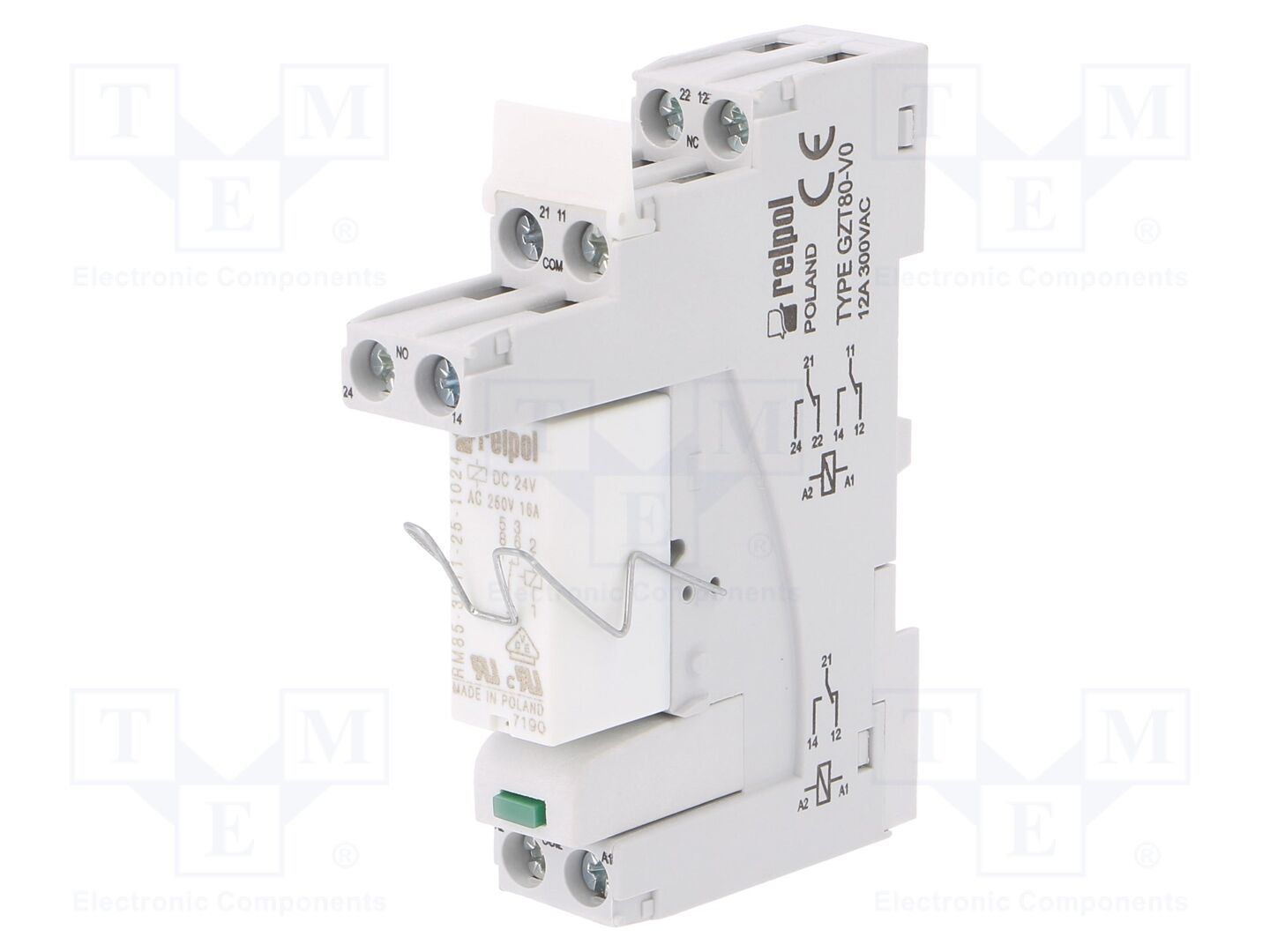 RELPOL PI85T024D1TS3011V0 Rajapintarele 24VDC