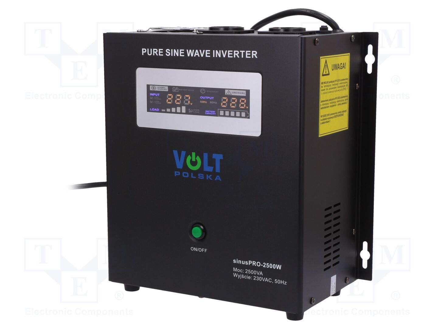 VOLT POLSKA SINUS-PROW-2500-24 DC/AC muunnin 1.8kW 230V