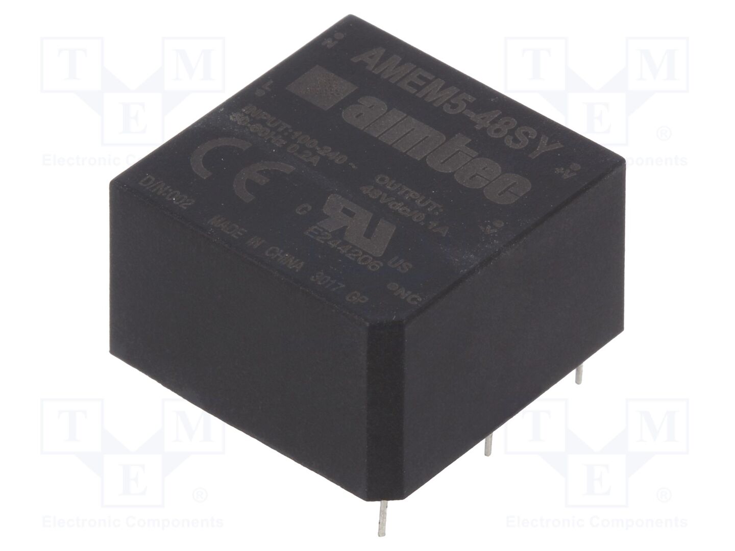 AIMTEC AMEM5-48SY AC/DC-muunnin 5W 48VDC