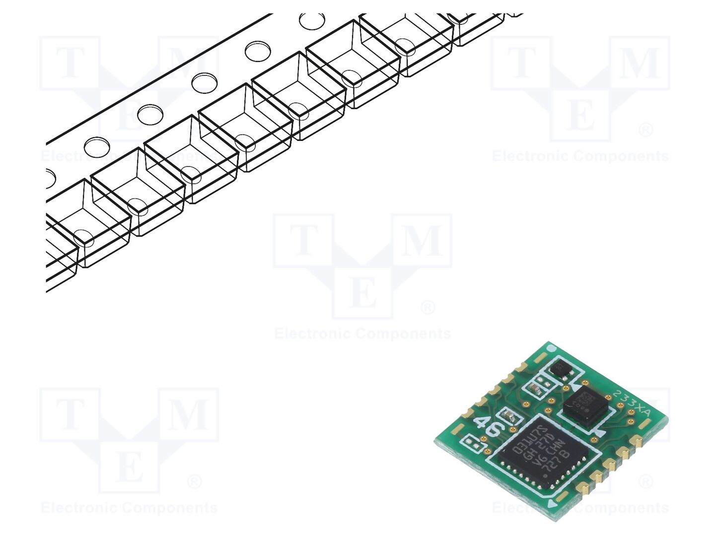 OMRON Electronic Components D7S-A0001 Kaltevuusanturi ±2g