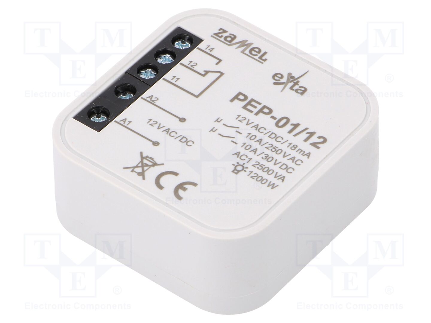 ZAMEL PEP-01/012 Rele 12VAC/12VDC