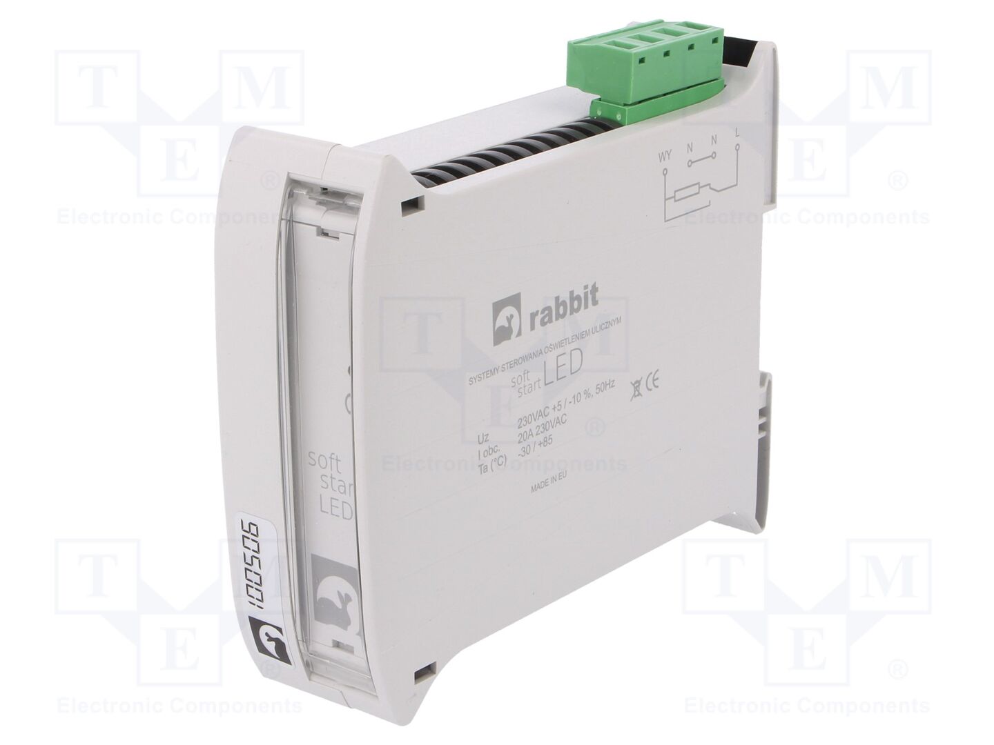 RABBIT RABBIT-SSL LED-virtalähteen pehmeä käynnistäjä 230VAC IP20