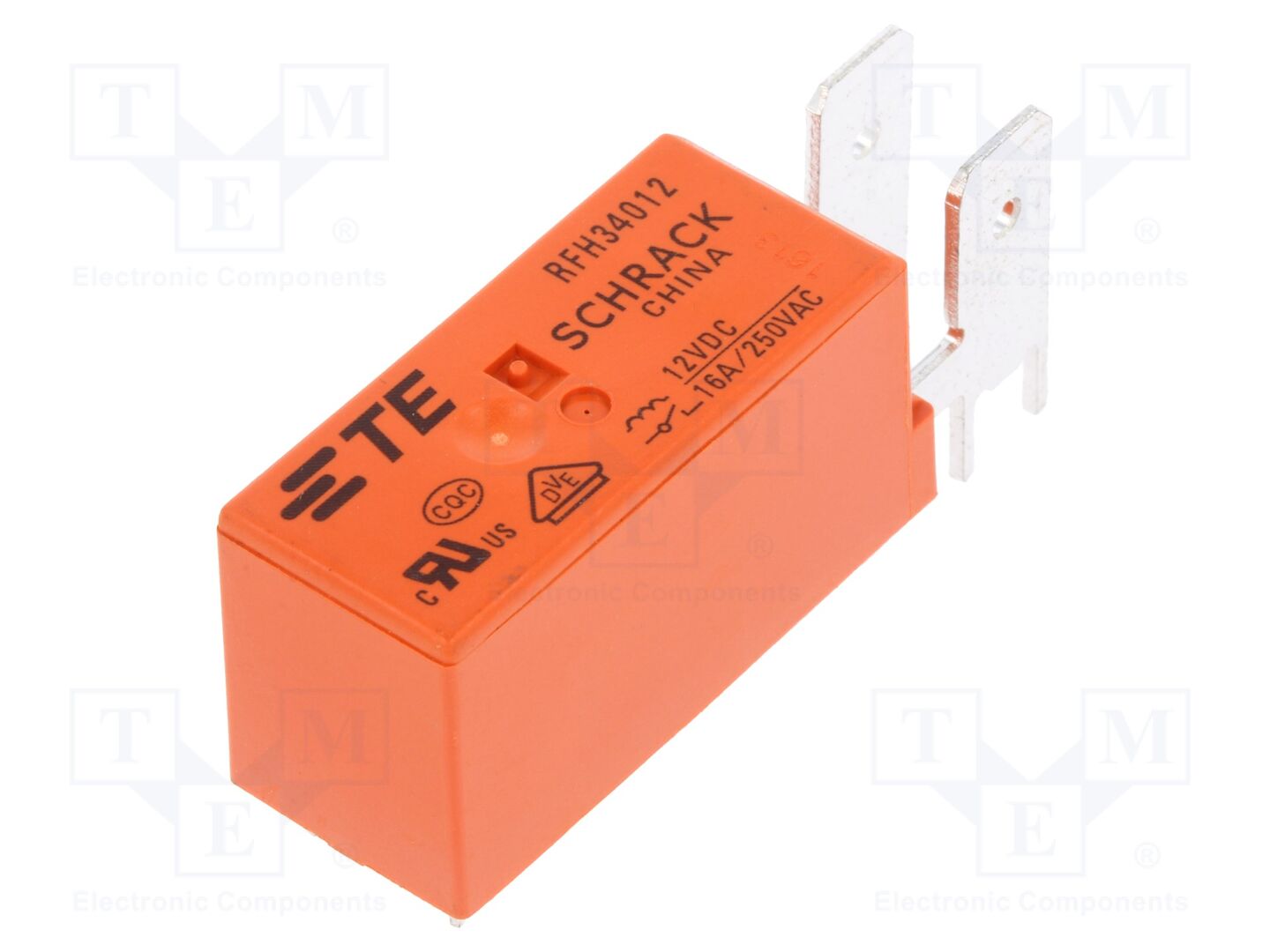 TE Connectivity RFH34012 Sähkömagneettinen rele 12VDC