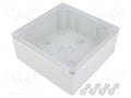 MASZCZYK KM-500-TR/GY Yleiskotelo 133x133x59mm