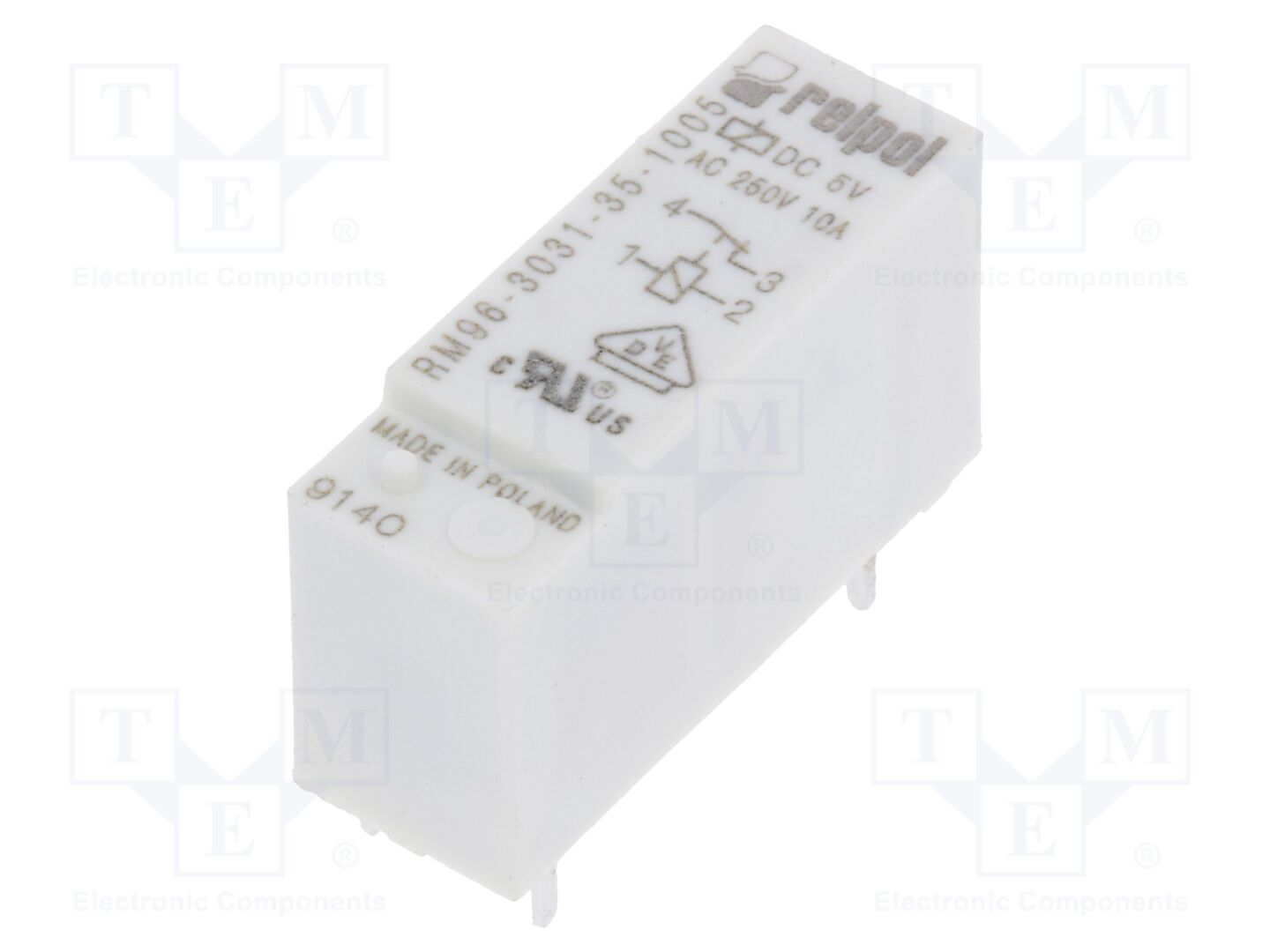 RELPOL RM96-3031-35-1005 Sähkömagneettinen rele 5VDC (50 kpl erä)