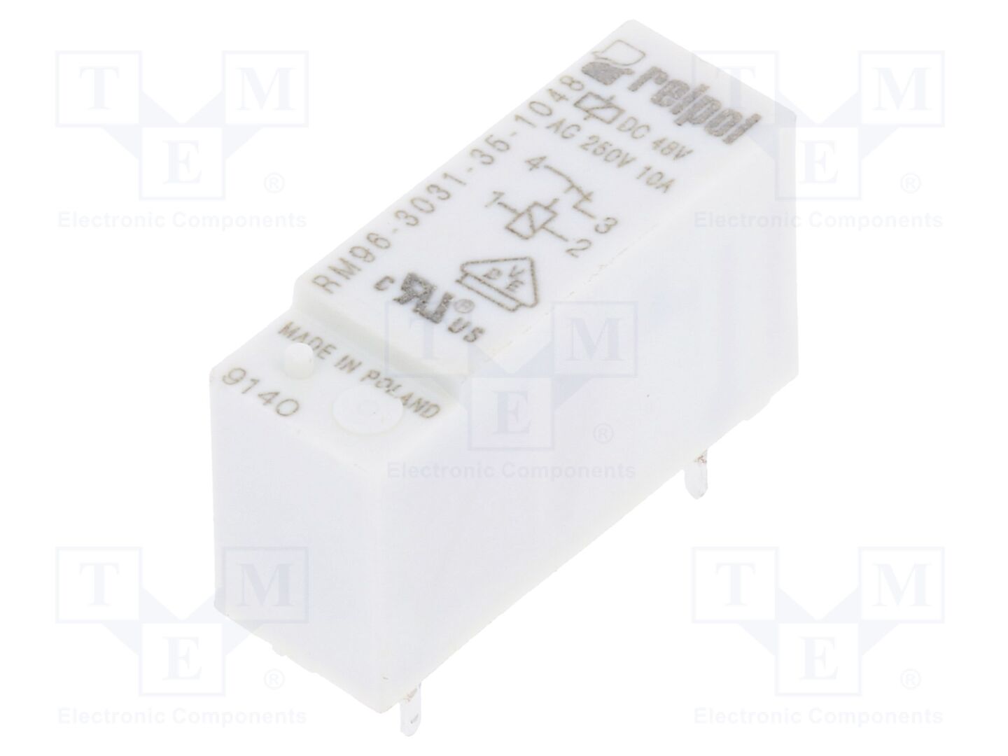 RELPOL RM96-3031-35-1048 Sähkömagneettinen rele 48VDC (50 kpl erä)