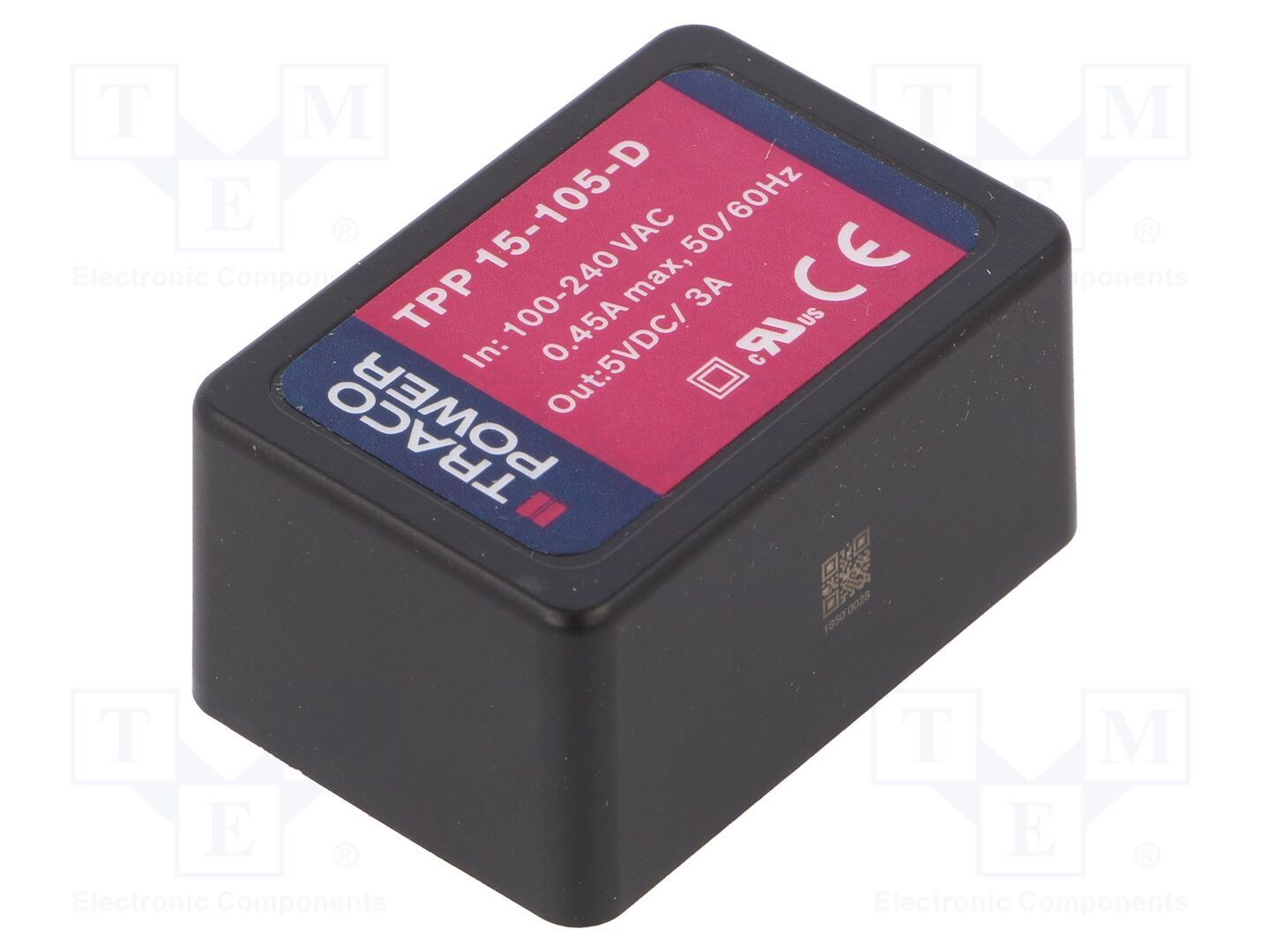 TRACO POWER TPP15-105-D PCB AC/DC muunnin 15W