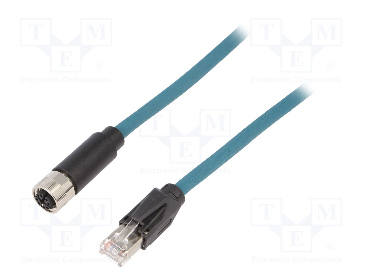BULGIN TPU12FBF08XRJ030PU Anturikaapeli 3m, 48V