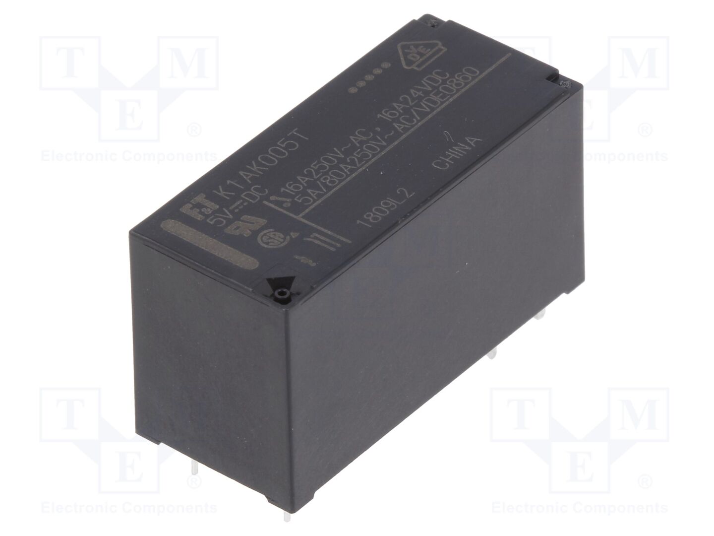 FCL Components FTR-K1AK005T Sähkömagneettinen rele 5VDC (50 kpl erä)