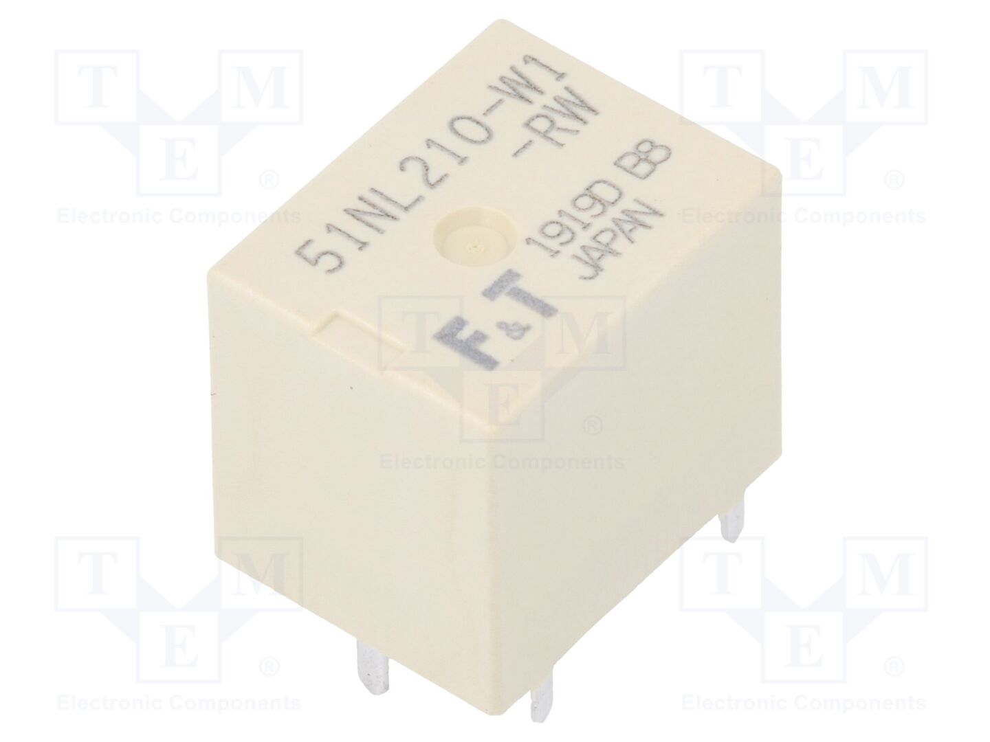 FCL Components FBR51NL210W1-RW Sähkömagneettinen rele 10VDC