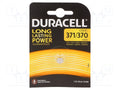 DURACELL BAT-370/DR-B1 Hopea-akkuparisto 1.55V