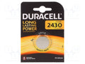 DURACELL BAT-CR2430/DR-B1 Litiumparisto 3V