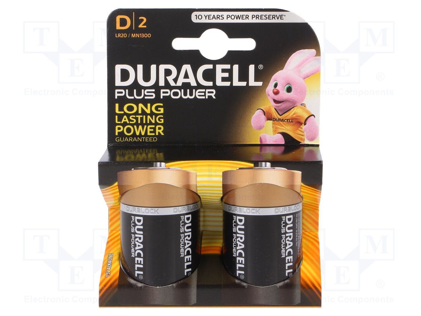 DURACELL BAT-LR20/DR-PLUSB2 Alkaliparisto 1.5V D