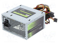 QOLTEC 02 ATX 425W Tietokonevirtalähde ATX-standardi