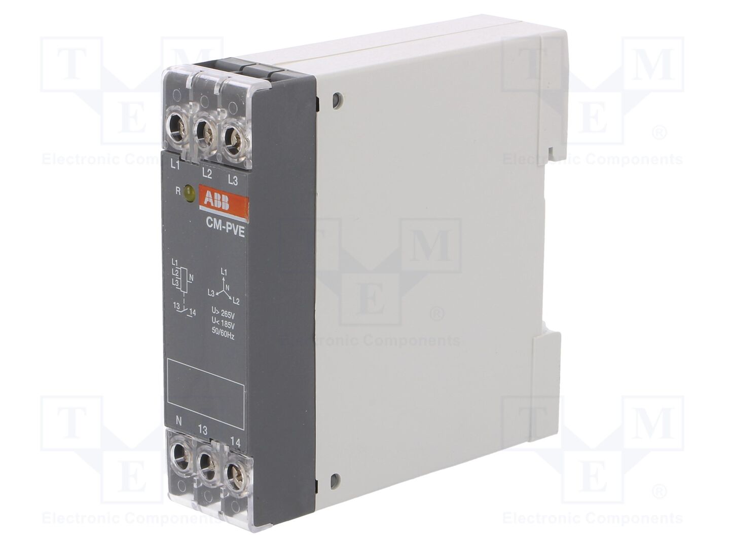 ABB 1SVR550870R9400 Jännitteenvalvontarele 185-265VAC