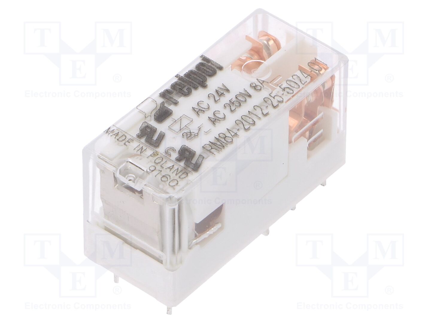 RELPOL RM84-2012-25-5024-01 Miniatyyrisähkömagneettirele 24VAC