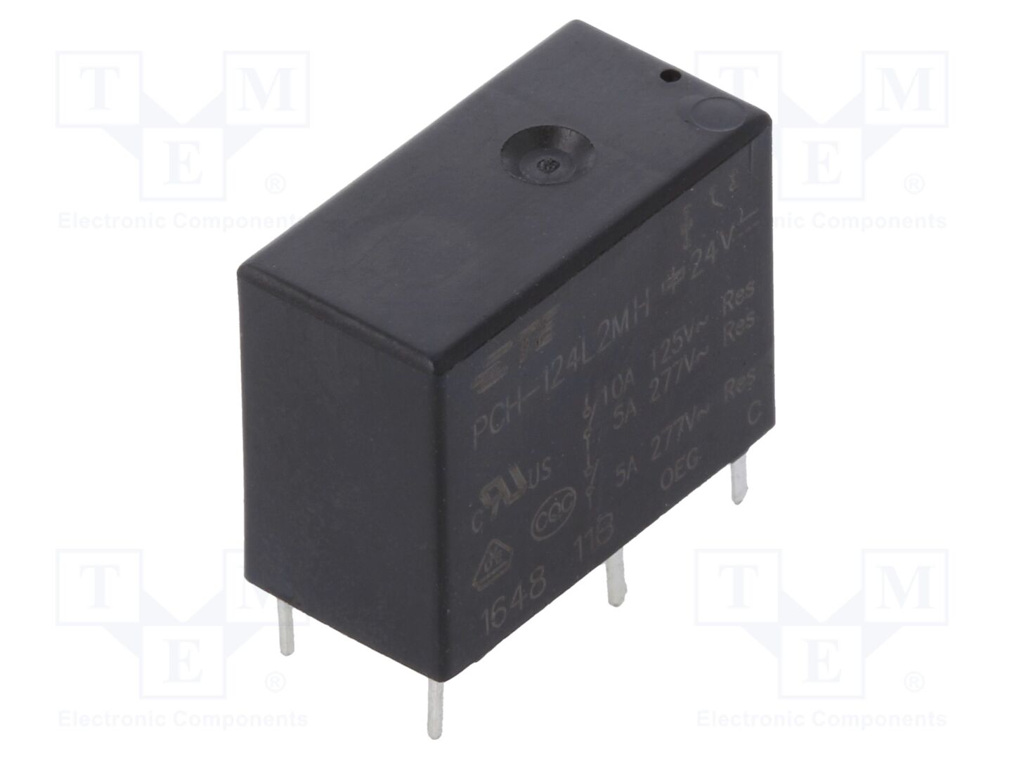 TE Connectivity PCH-124L2MH.000 Sähkömagneettinen rele 24VDC