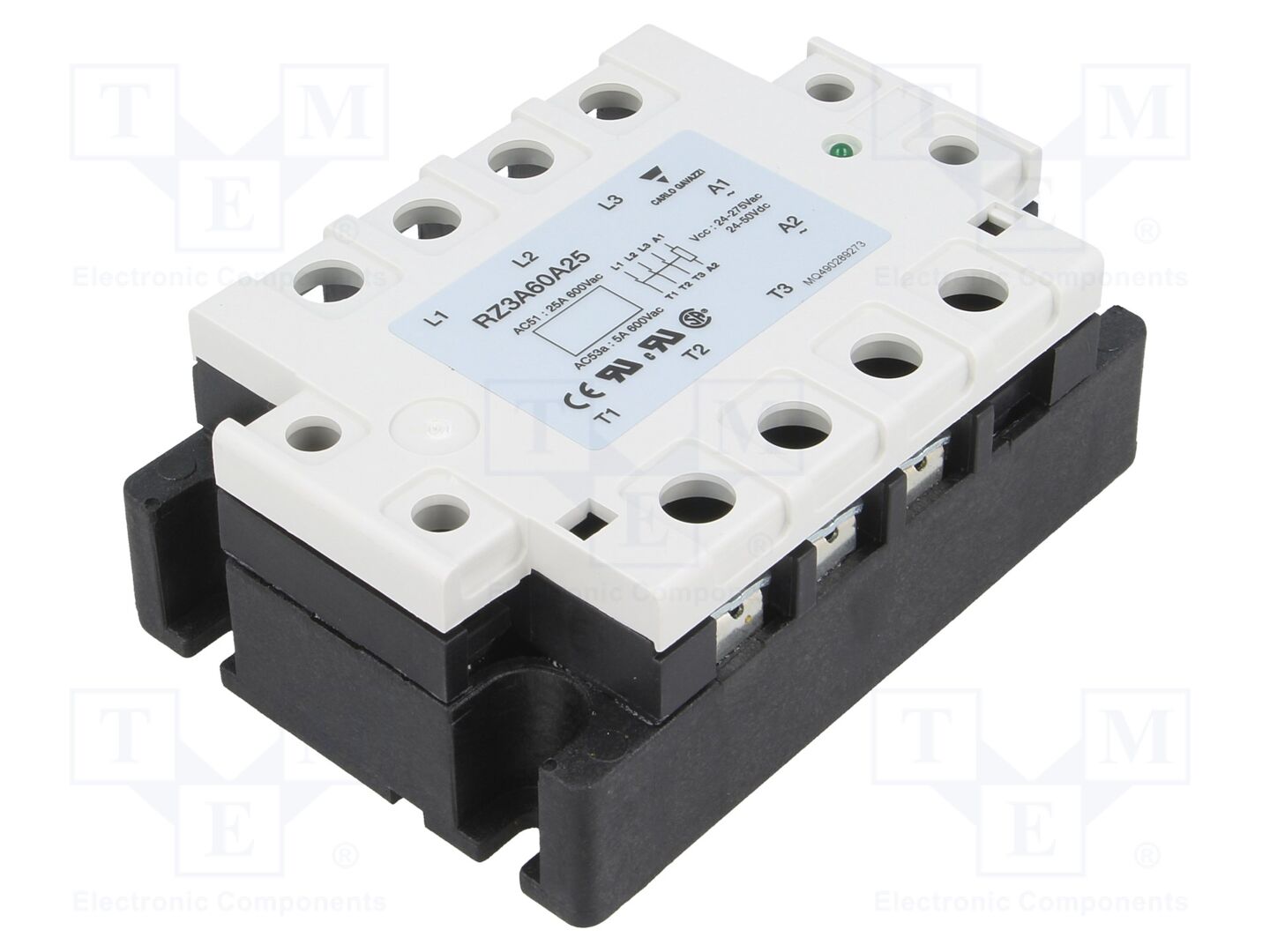 CARLO GAVAZZI RZ3A60A25 Puolijohderele 25A