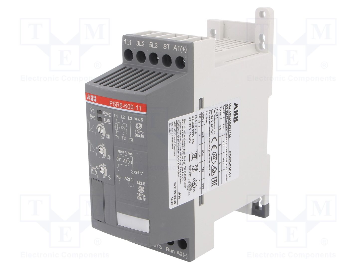 ABB PSR6-600-11 Pehmokäynnistin 3kW