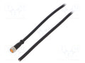 LUTRONIC 080004002-2M Anturikaapeli M8 4-napainen