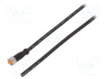 LUTRONIC 080004002-10M Anturikaapeli M8 naaras, 10m