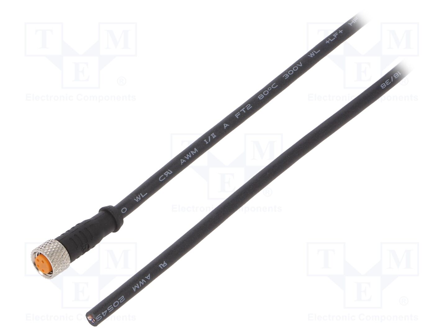 LUTRONIC 080004301-5M Anturikaapeli M8 naaras 5m