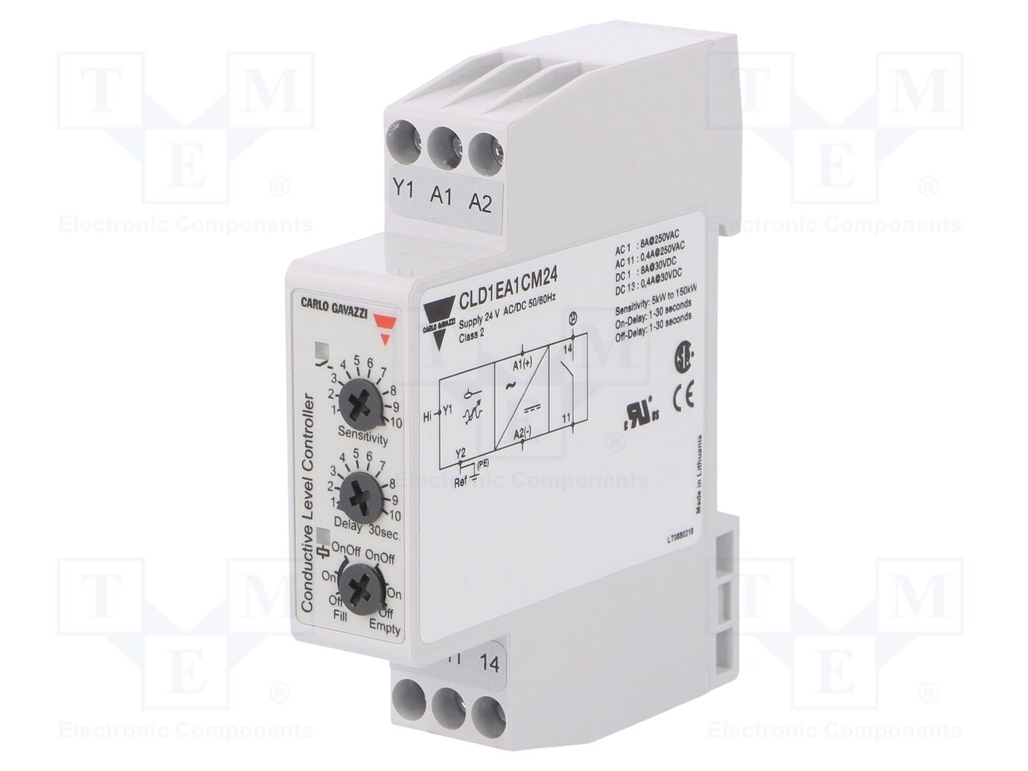 CARLO GAVAZZI CLD1EA1CM24 Valvontarele 24VAC/24VDC