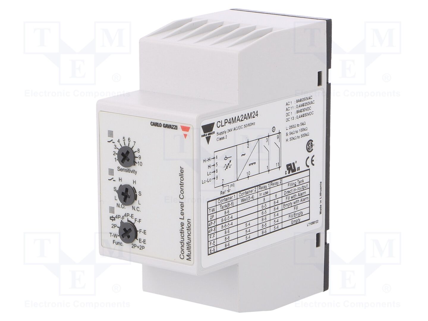 CARLO GAVAZZI CLP4MA2AM24 Tasorele 24VAC/24VDC