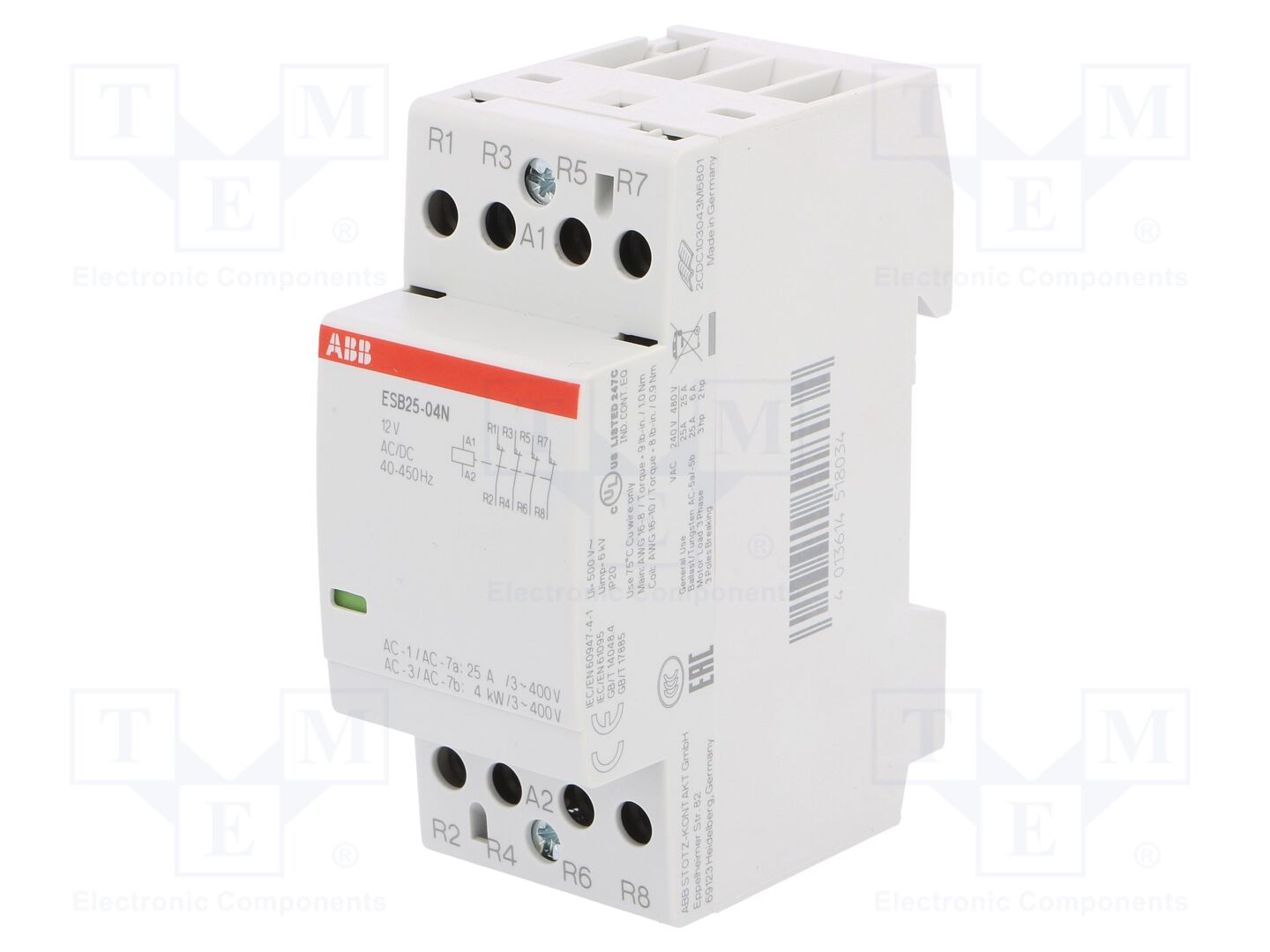 ABB ESB25-04N-14 Asennuskontaktori 25A