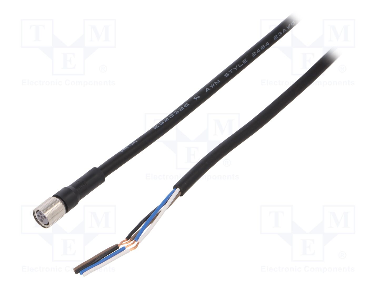 OMRON XS3FM8PVC4S5M Anturikaapeli M8 5m