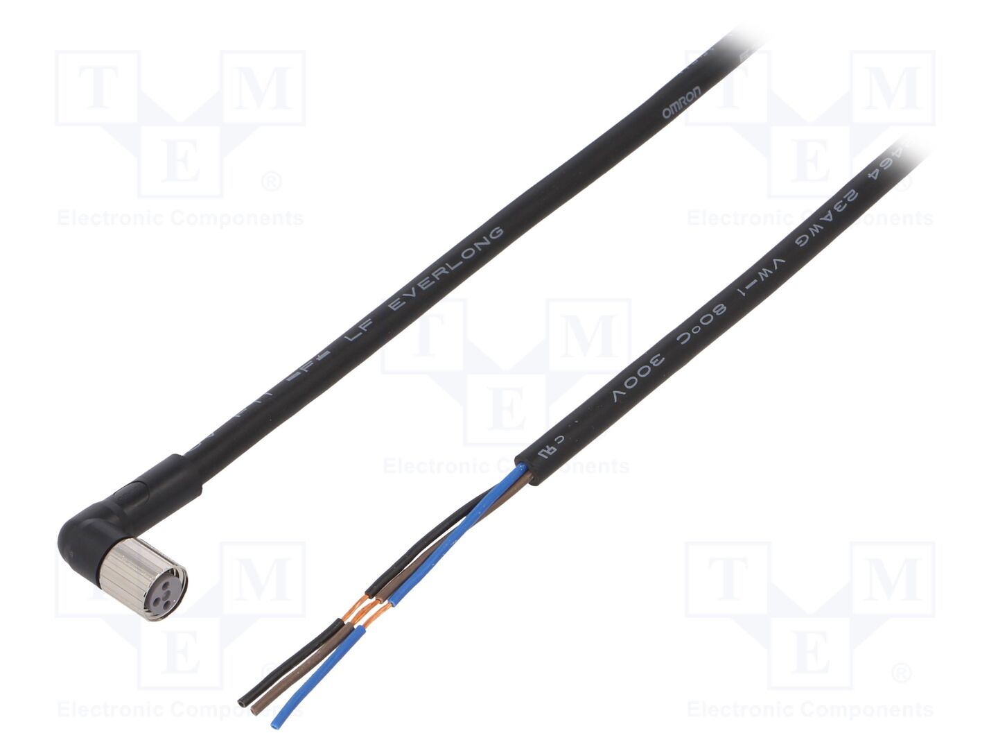 OMRON XS3FM8PVC3A5M Anturikaapeli M8 5m