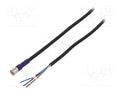 OMRON XS3F-LM8PVC4S5M Anturikaapeli M8, 5m