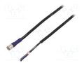 OMRON XS3FLM8PVC4S2M Anturikaapeli M8 naaras