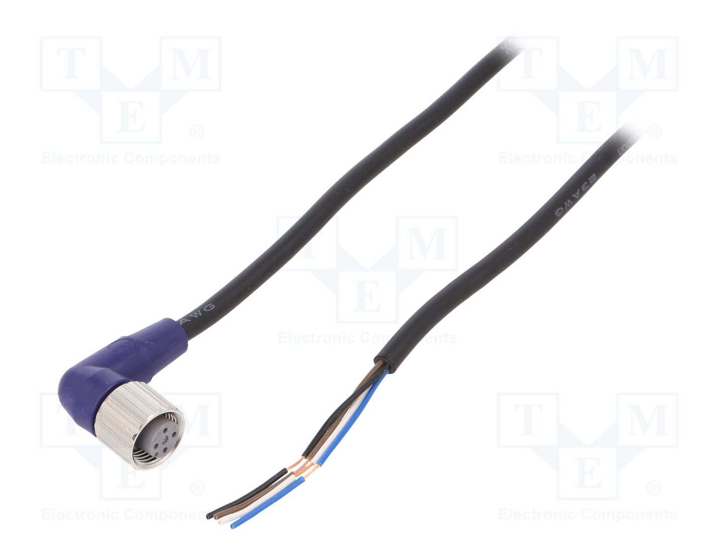 OMRON XS2FLM12PVC4A5M Kaapeli M12 5m