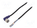 OMRON XS2FLM12PVC4A2M Anturikaapeli M12, 4-napainen, 2m