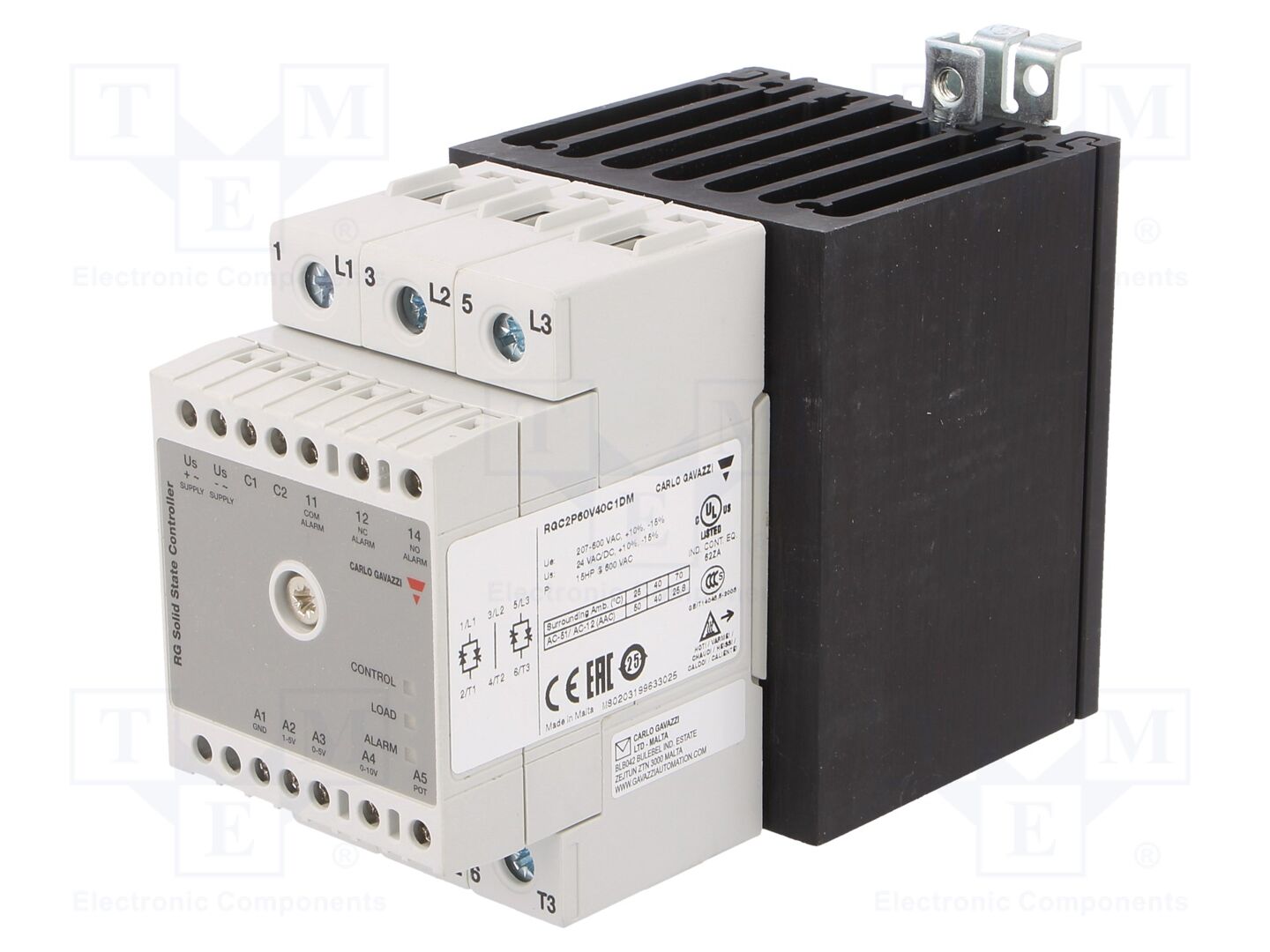 CARLO GAVAZZI RGC2P60V40C1DM Solid State Relay 40A