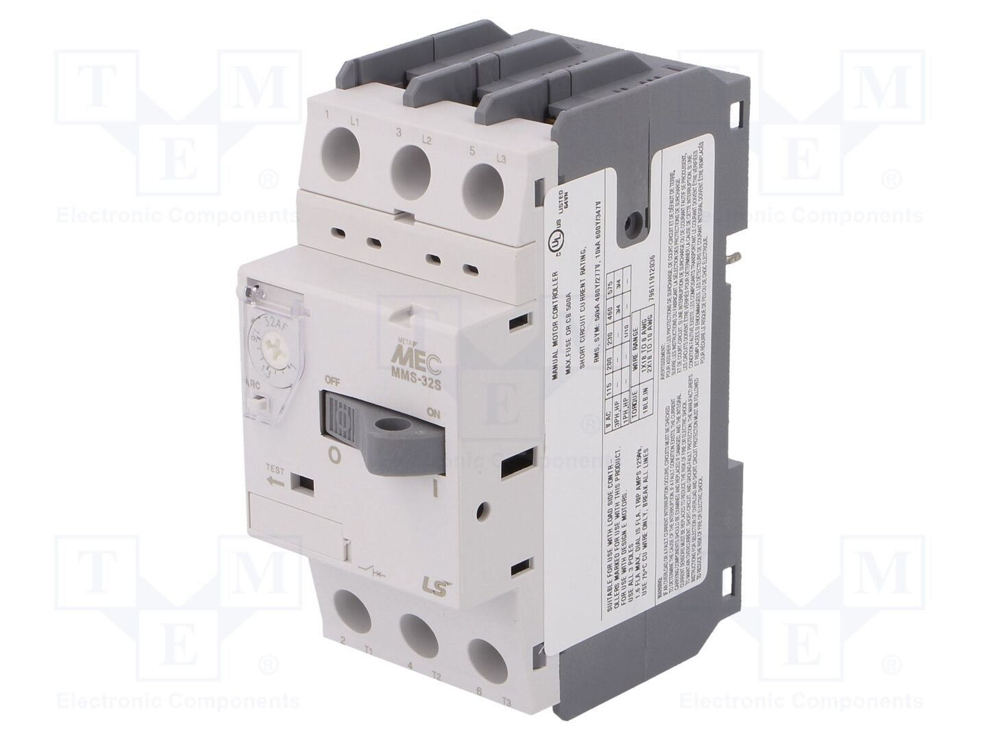 LS ELECTRIC MMS-32S-1.6A Moottorinsuojakatkaisija 0.55kW