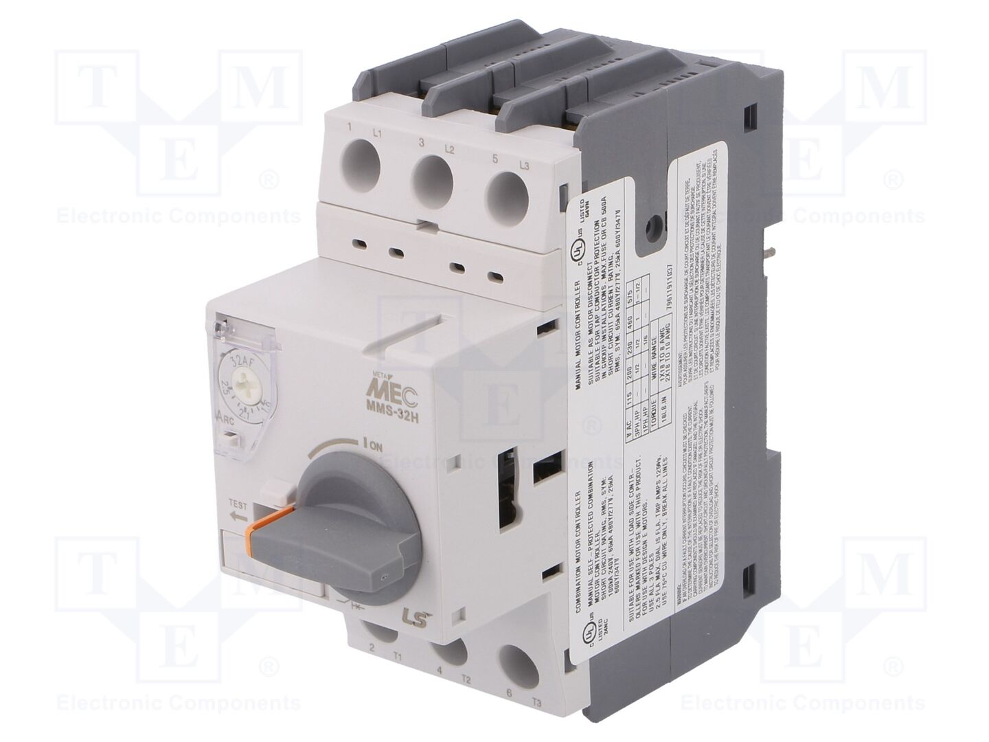 LS ELECTRIC MMS-32H-2.5A Moottorinsuojakatkaisija 0.75kW