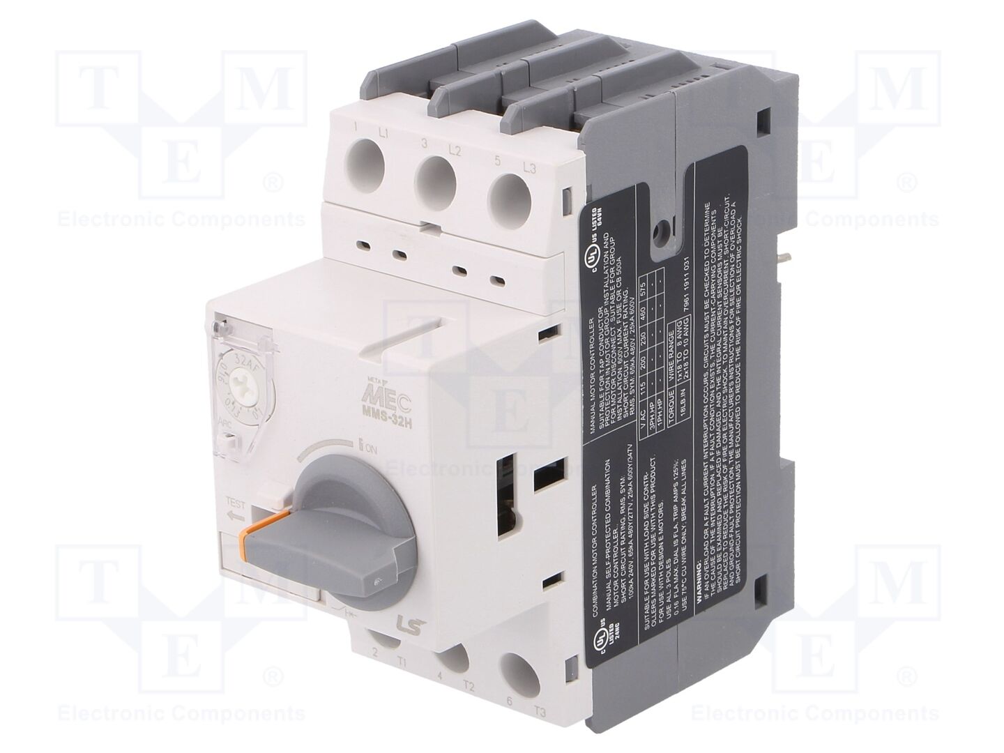 LS ELECTRIC MMS-32H-0.16A Moottorinsuojakatkaisija 0.02kW