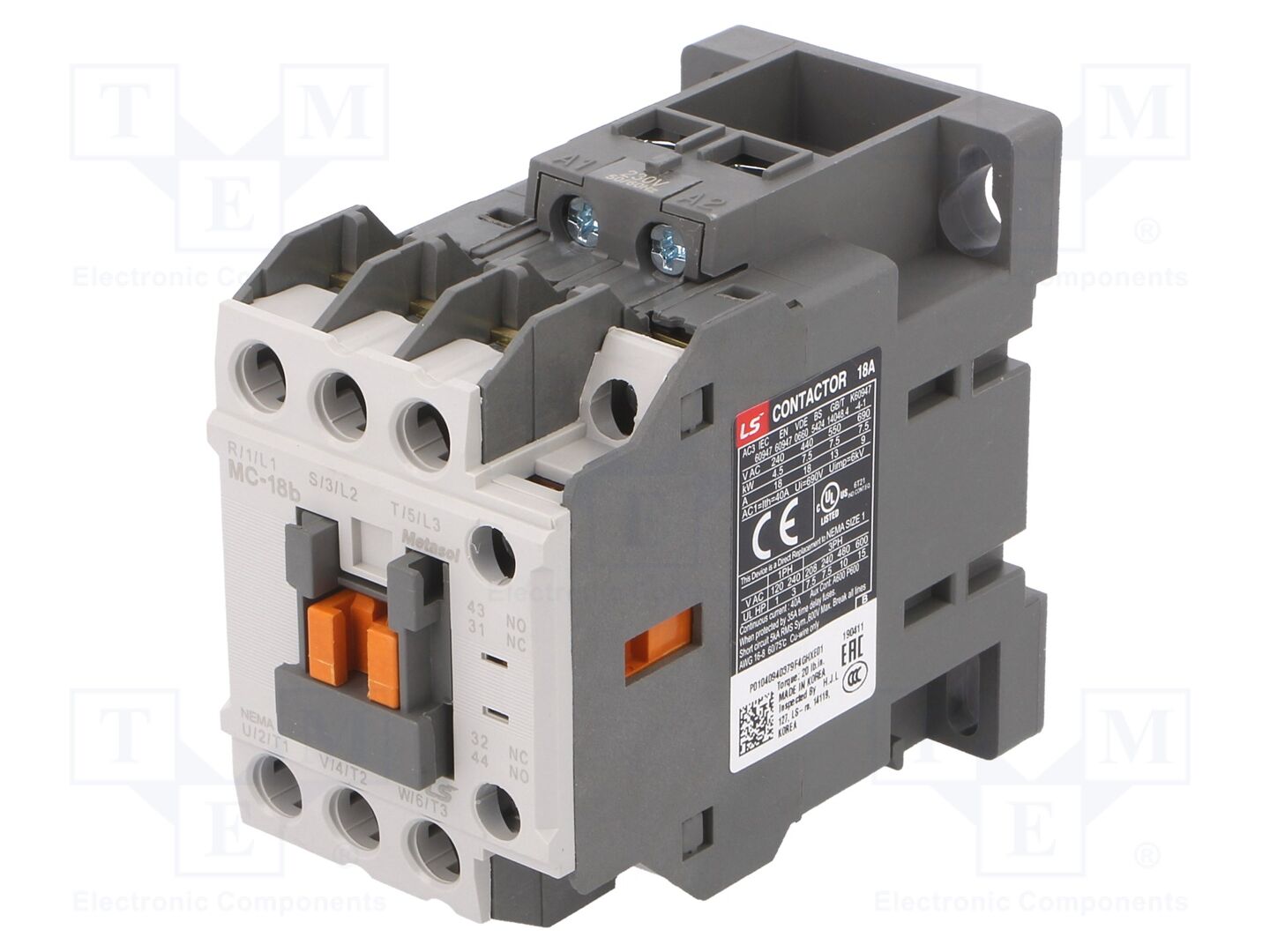 LS ELECTRIC MC-18B-230VAC Kontaktori 18A