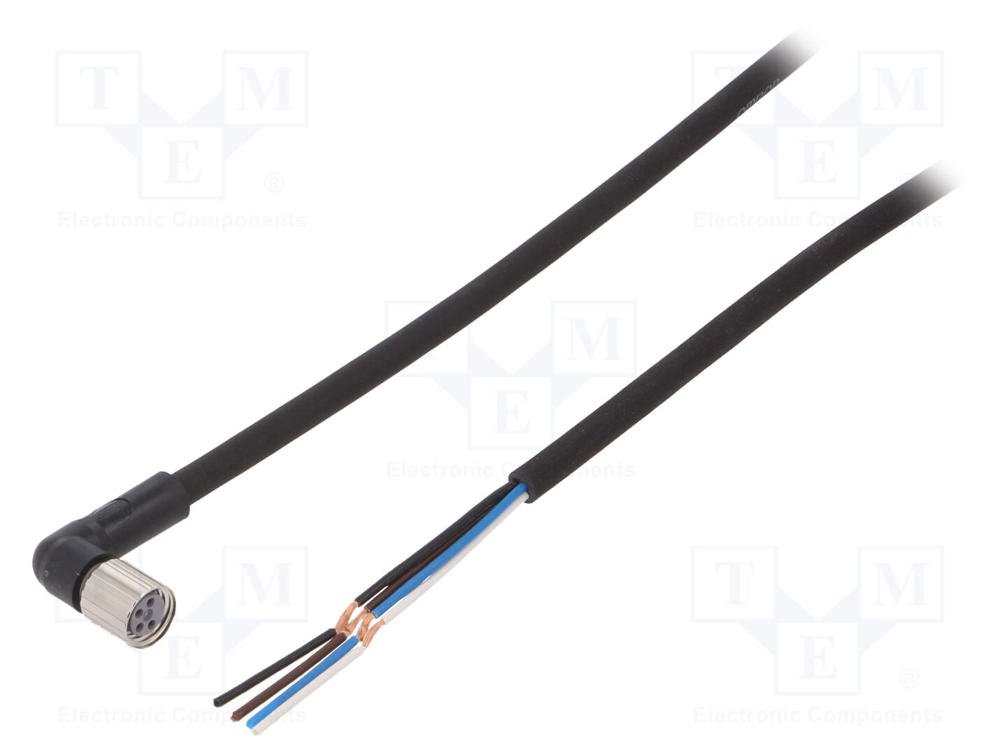 OMRON XS3FM8PUR4A10M Anturikaapeli M8 naaras 10m