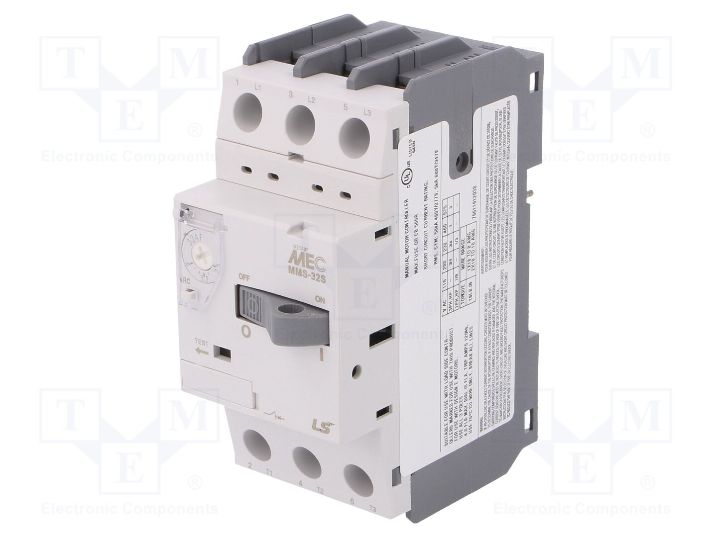 LS ELECTRIC MMS-32S-4A Moottorinsuojakatkaisija 1.5kW