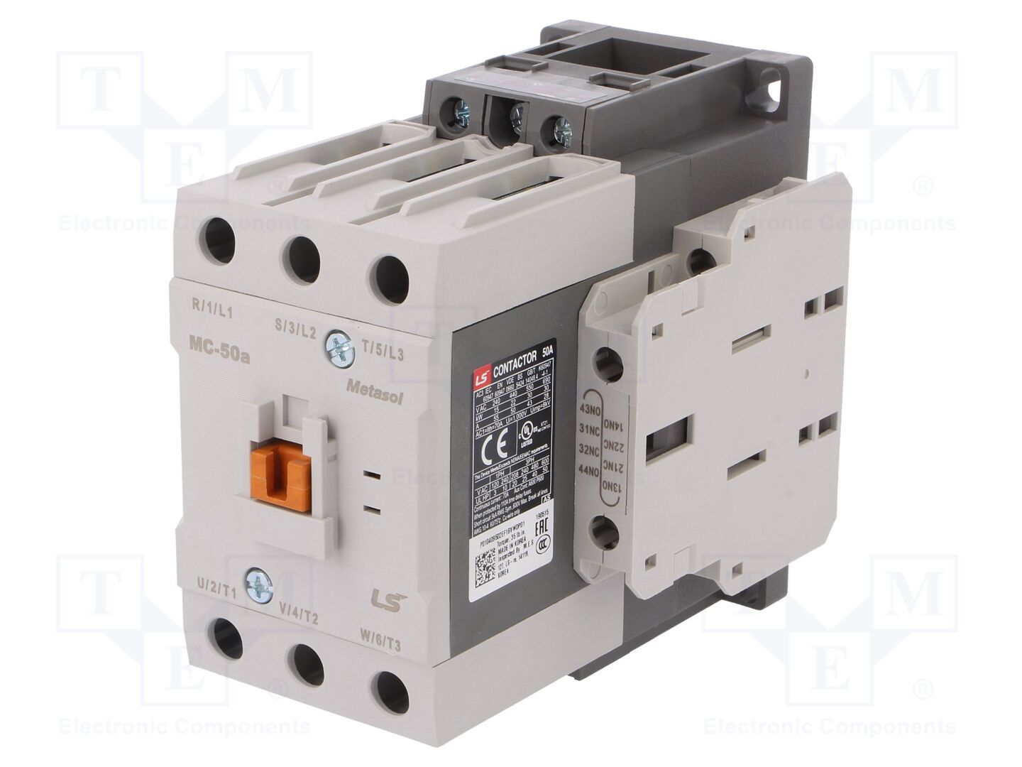LS ELECTRIC MC-50A-230VAC Kontaktori 230VAC 50A
