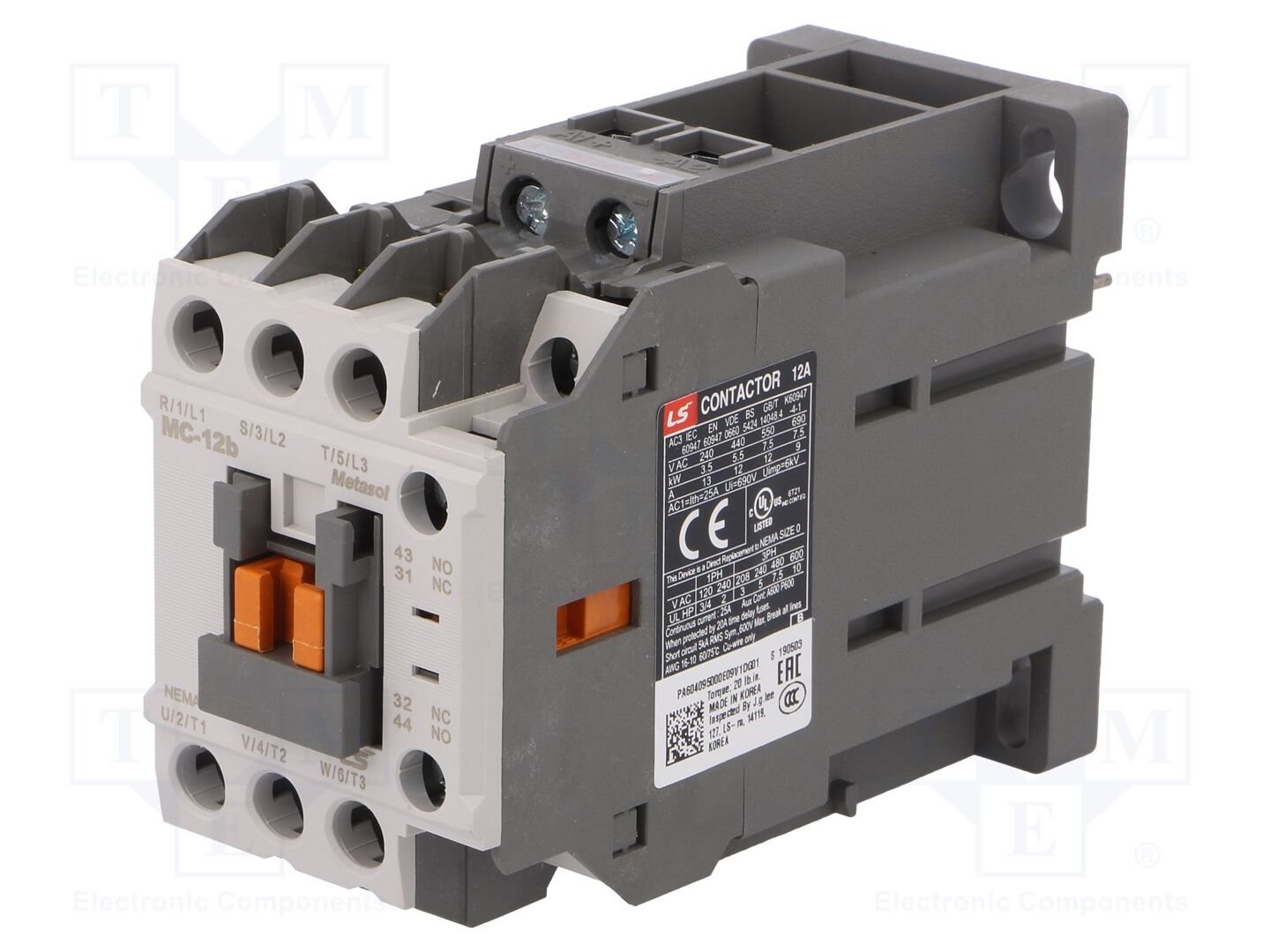 LS ELECTRIC MC-12B-24VDC Kontaktori 12A