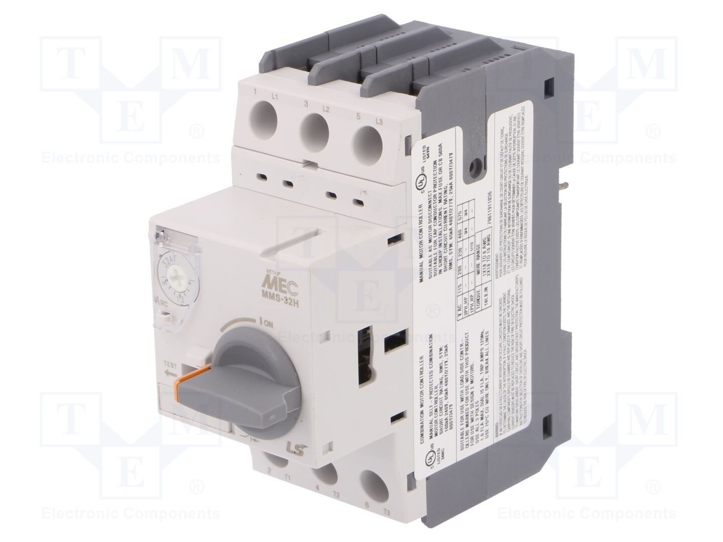 LS ELECTRIC MMS-32H-1.6A Moottorinsuojakatkaisija 0.55kW
