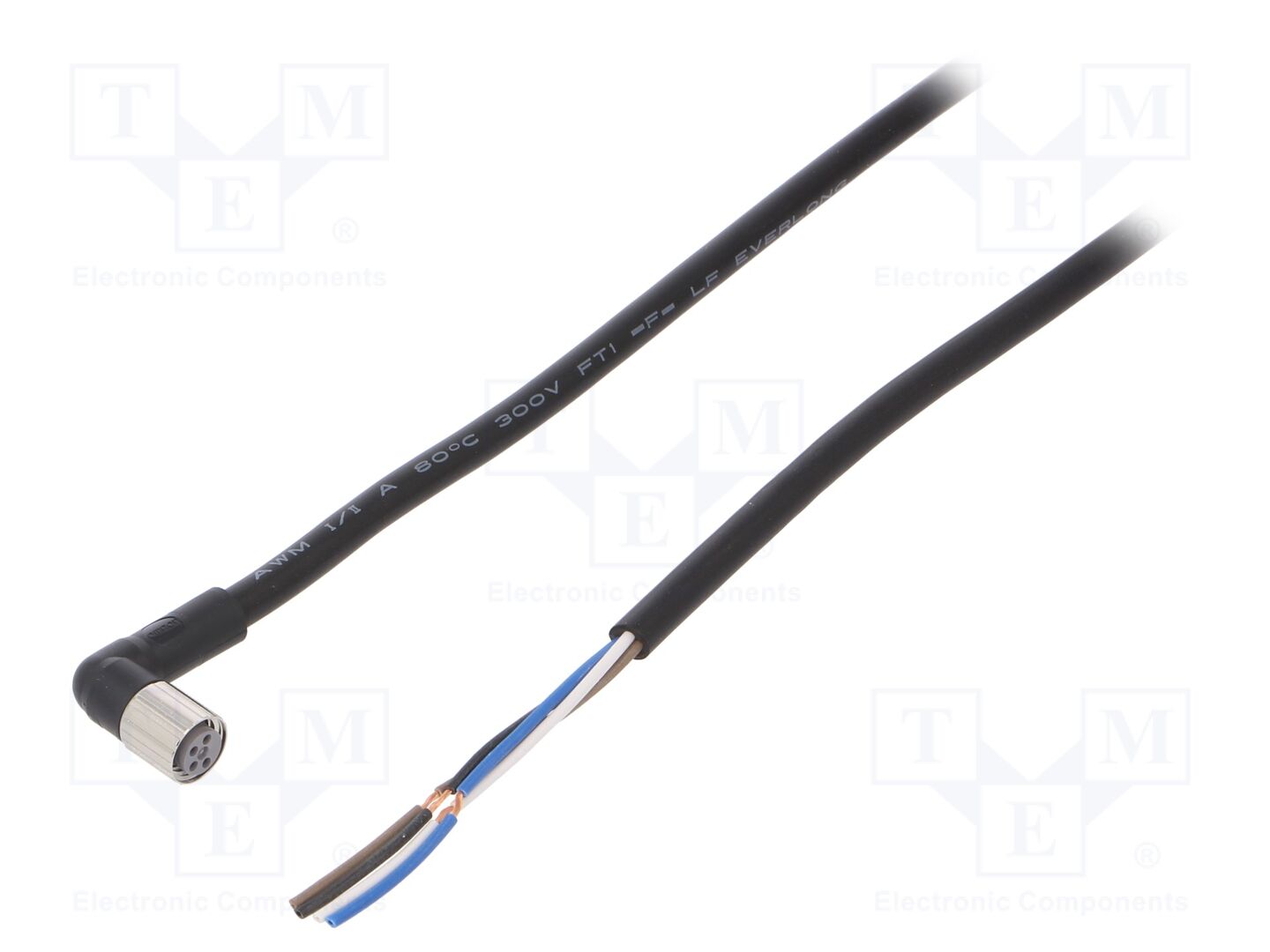 OMRON XS3FM8PVC4A2M Anturikaapeli M8 4-napainen 2m