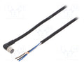 OMRON XS3FM8PVC4A10M Anturikaapeli M8 naaras, 10m